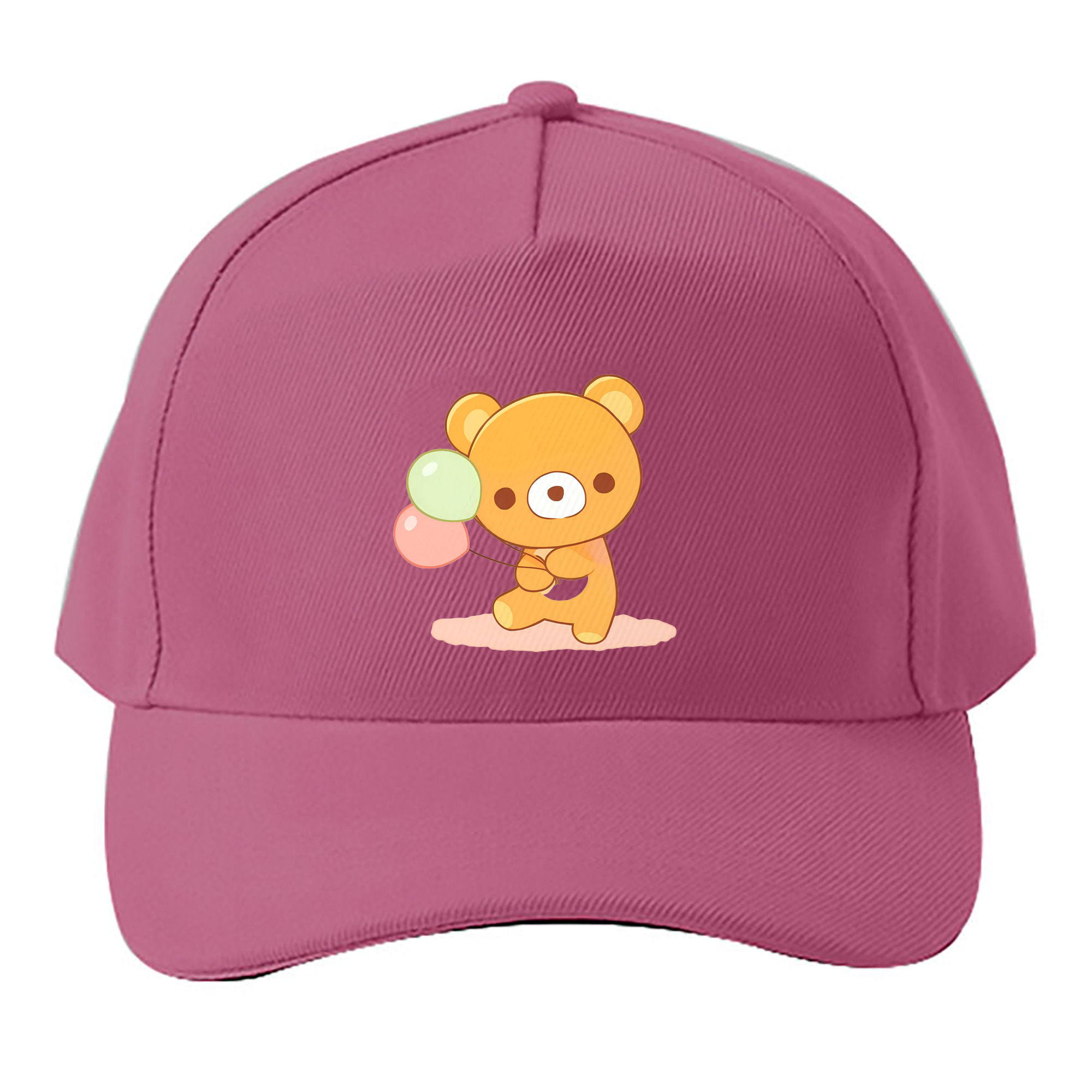 （画像用） リラックマ リラックマ キイロイトリ Rilakkuma Korilakkuma Kiiroitori ベースボールキャップ 綿100％ 男女兼用 帽子 スポーツ